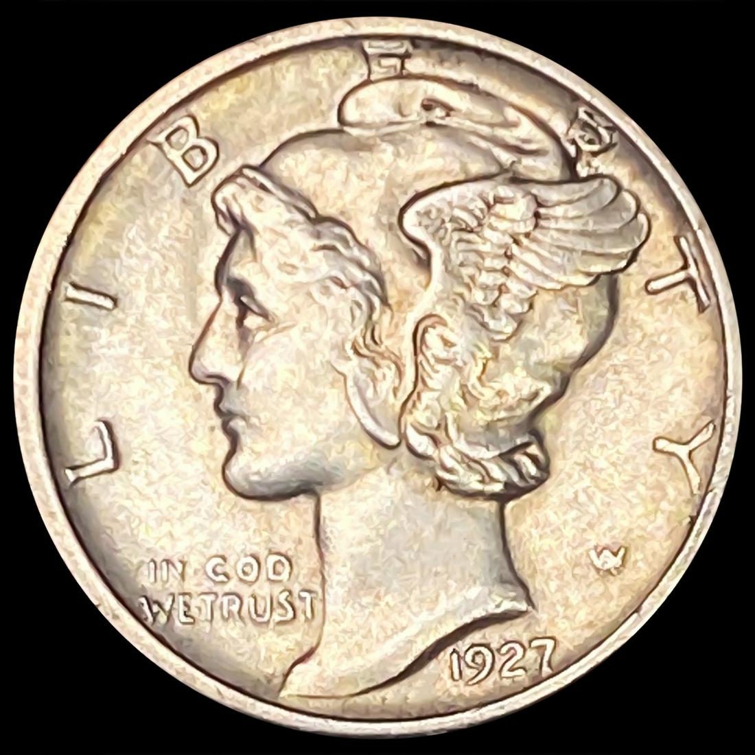 1927-D Mercury Dime CLOSELY UNCIRCULATED (1 of 2)