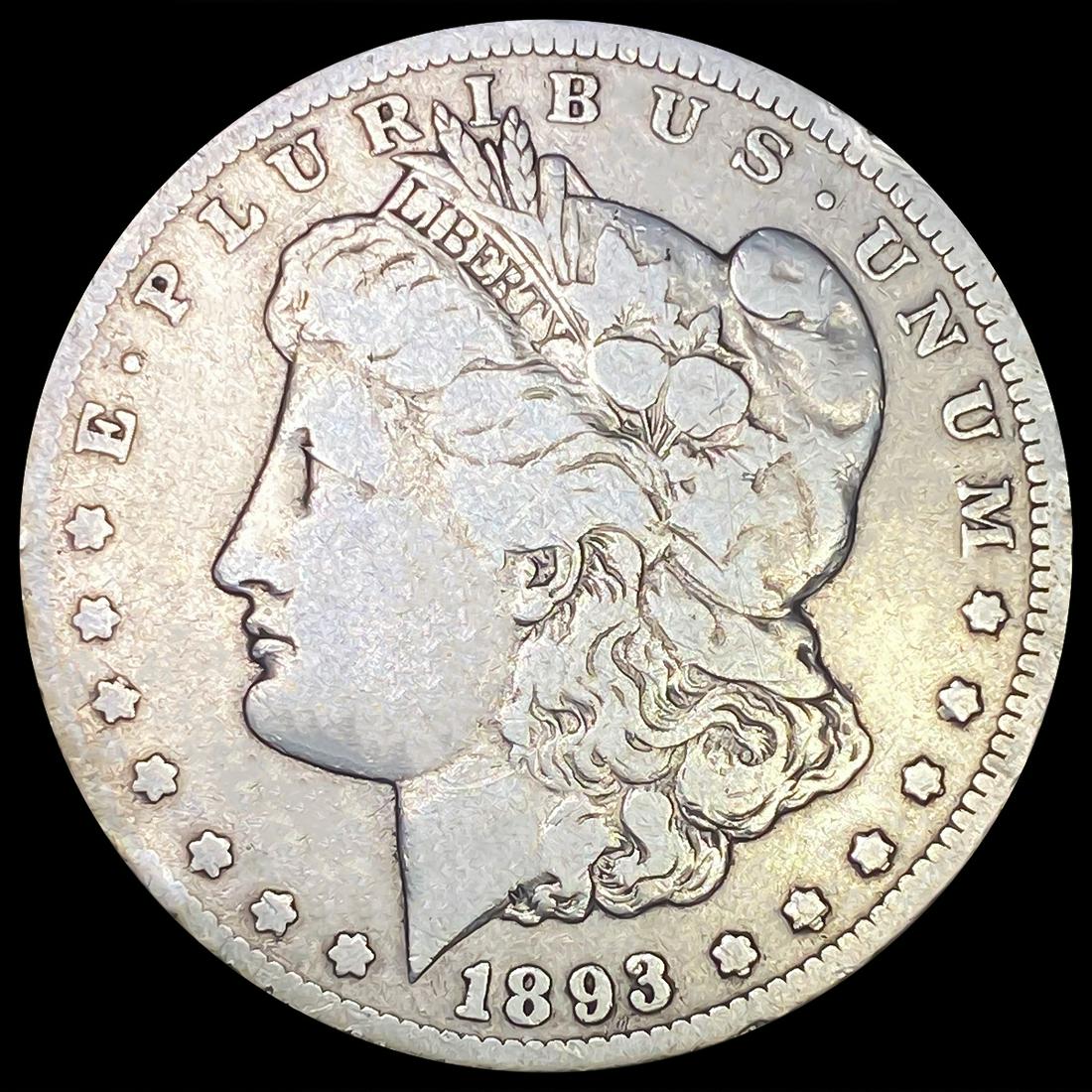 1893-CC Morgan Silver Dollar NICELY CIRCULATED (1 of 2)
