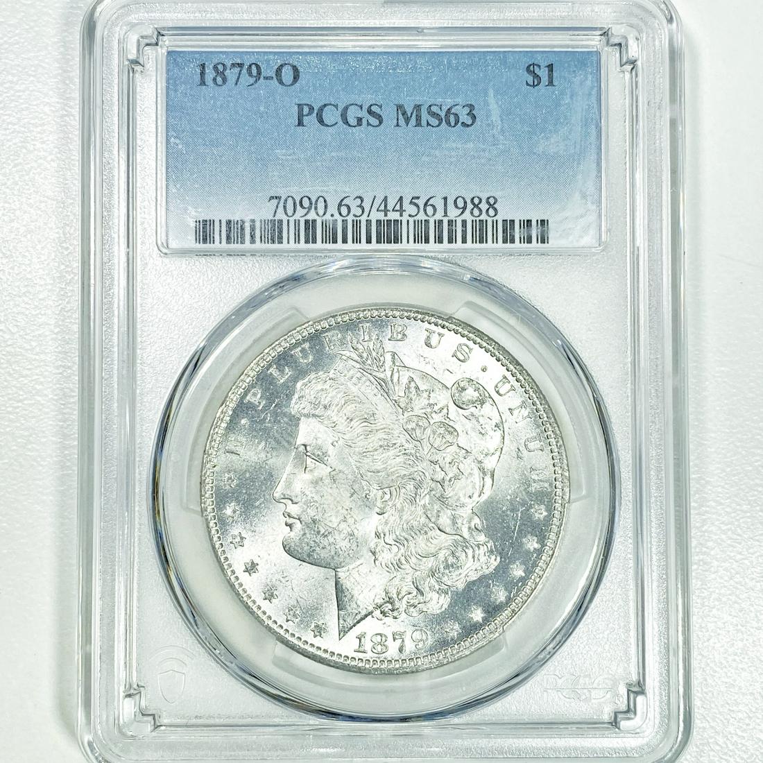 1879-O Morgan Silver Dollar PCGS - MS63 (1 of 2)