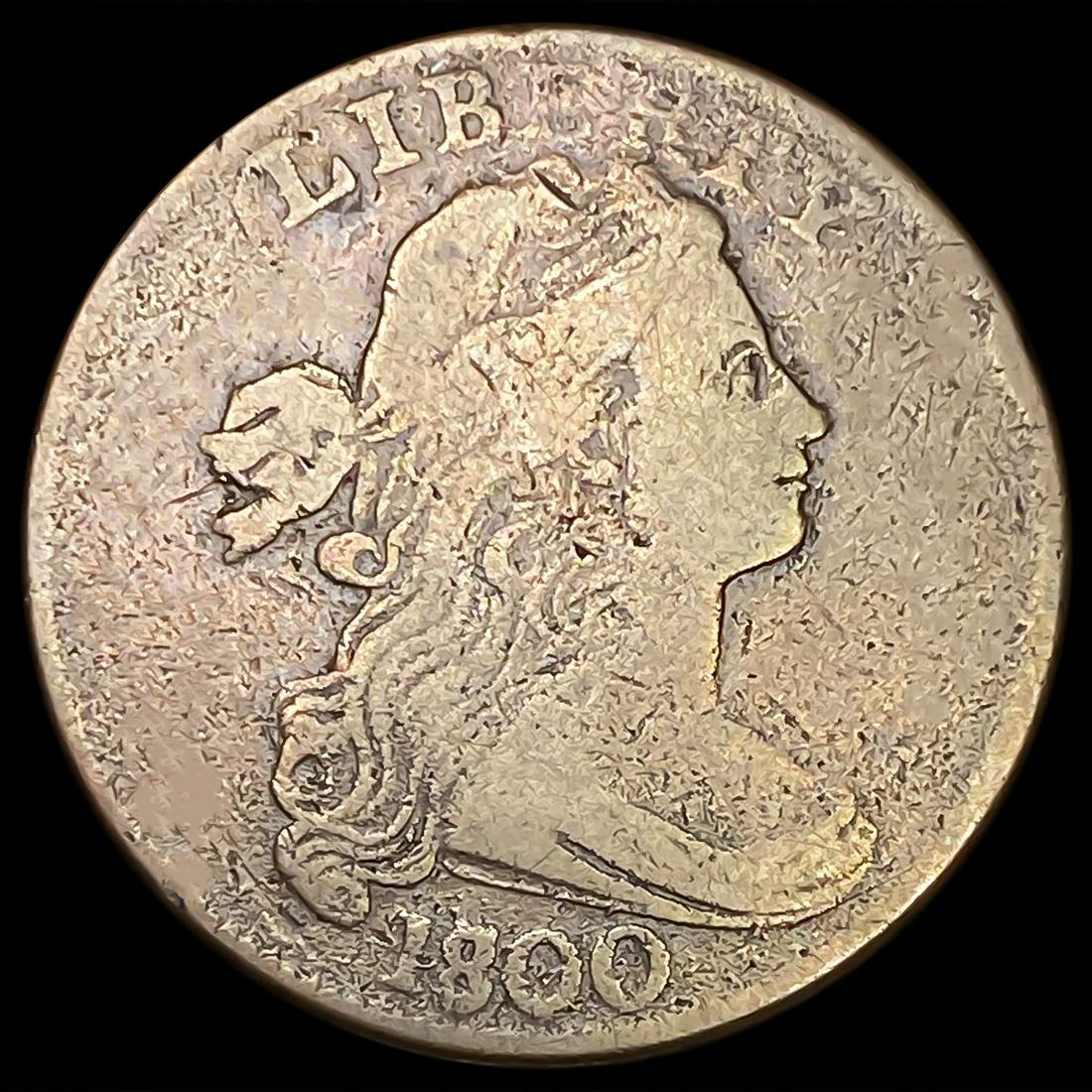 1800 Draped Bust Large Cent NICELY CIRCULATED (1 of 2)