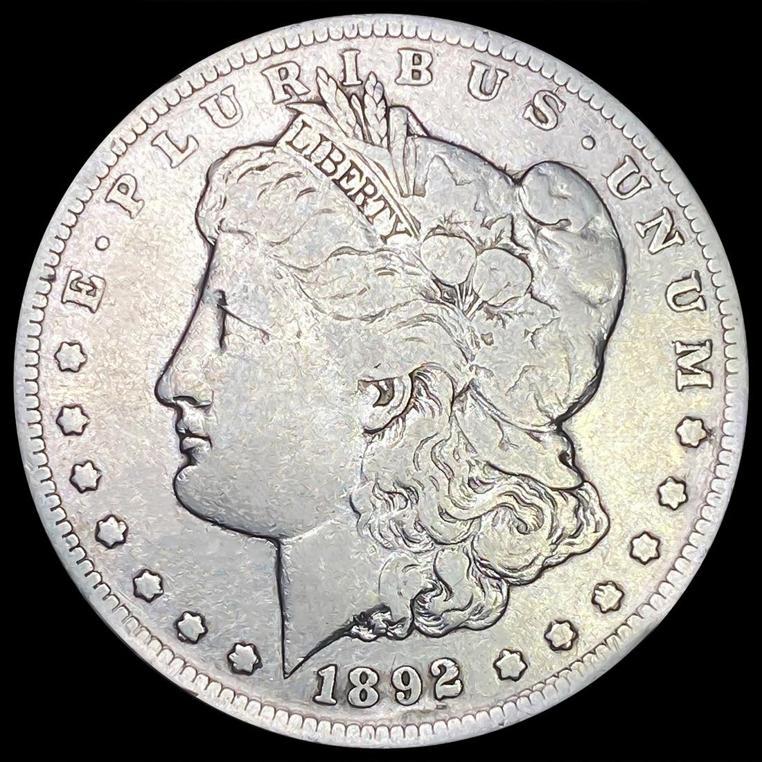 1892-CC Morgan Silver Dollar LIGHTLY CIRCULATED (1 of 2)