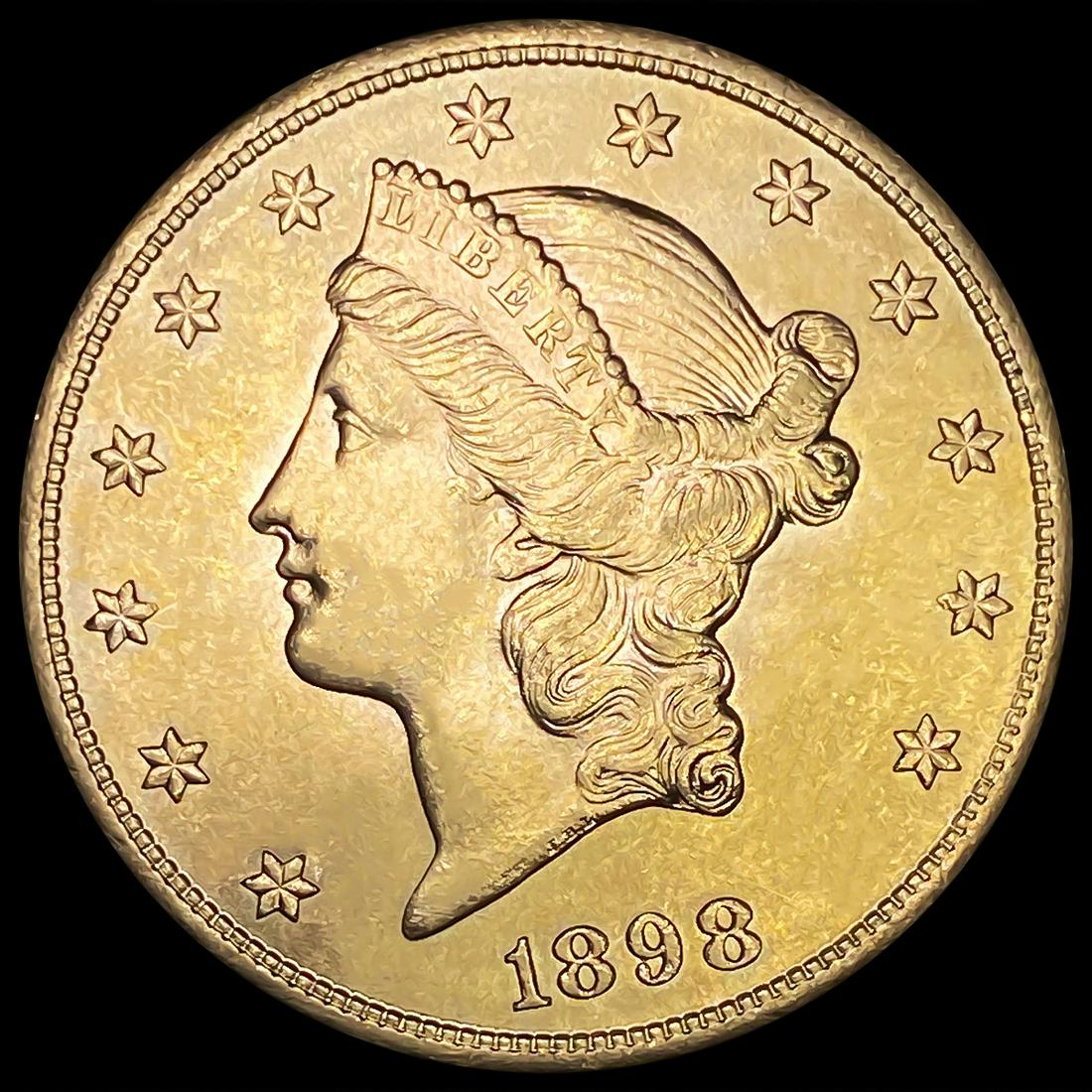 1898-S $20 Gold Double Eagle UNCIRCULATED (1 of 2)