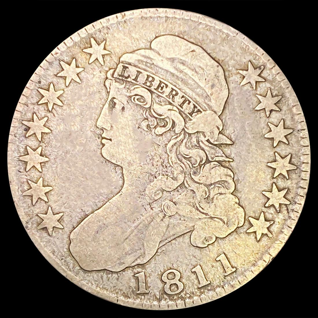 1811 Capped Bust Half Dollar NICELY CIRCULATED (1 of 2)