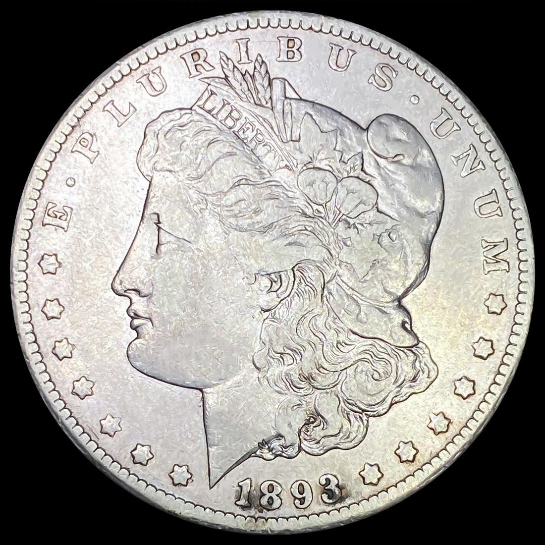 1893-CC Morgan Silver Dollar UNCIRCULATED (1 of 2)
