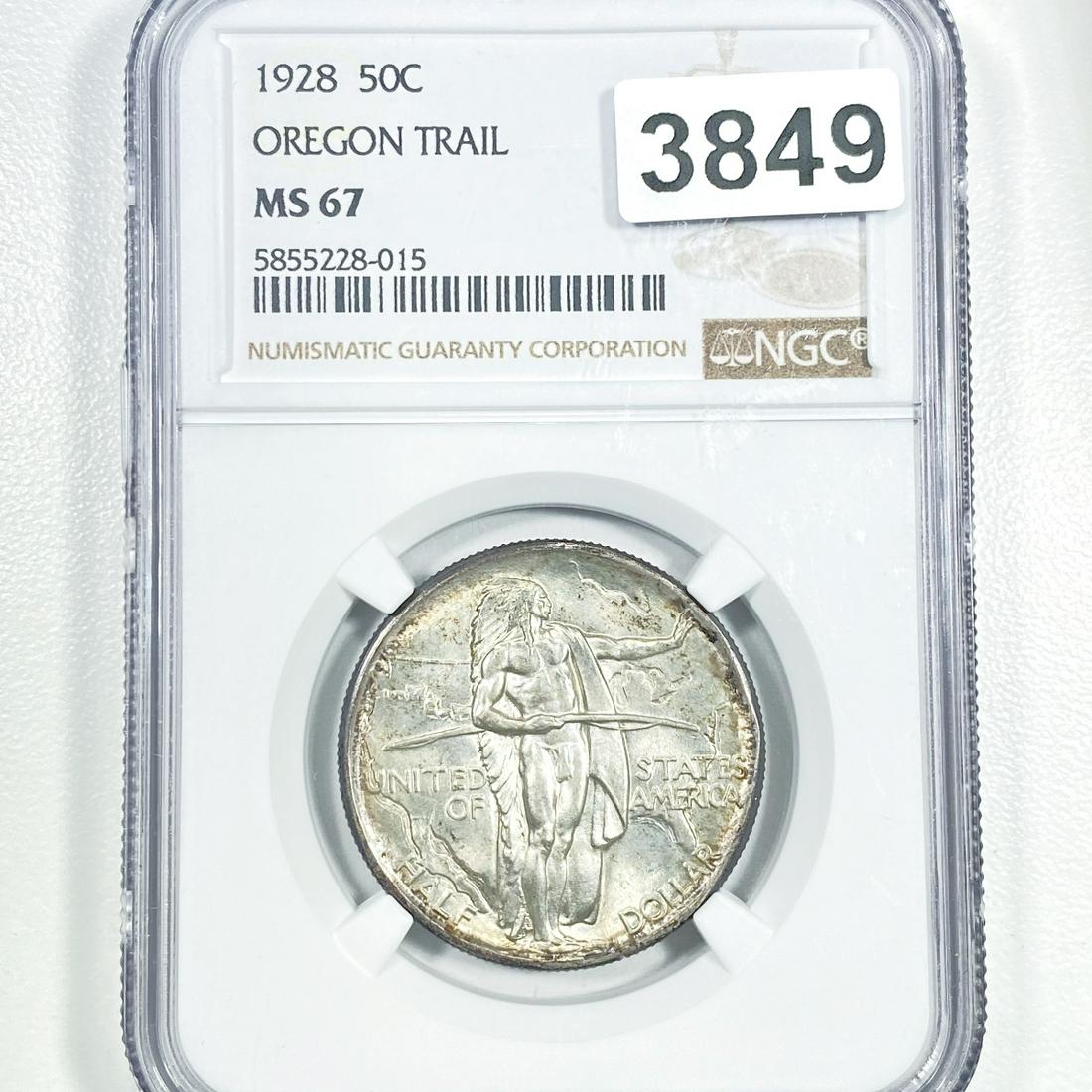 1928 Oregon Trail Half Dollar NGC - MS67 (1 of 2)