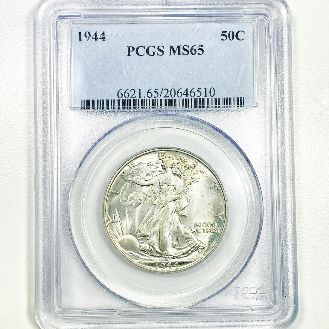 1944 Walking Liberty Half Dollar PCGS - MS65 (1 of 2)