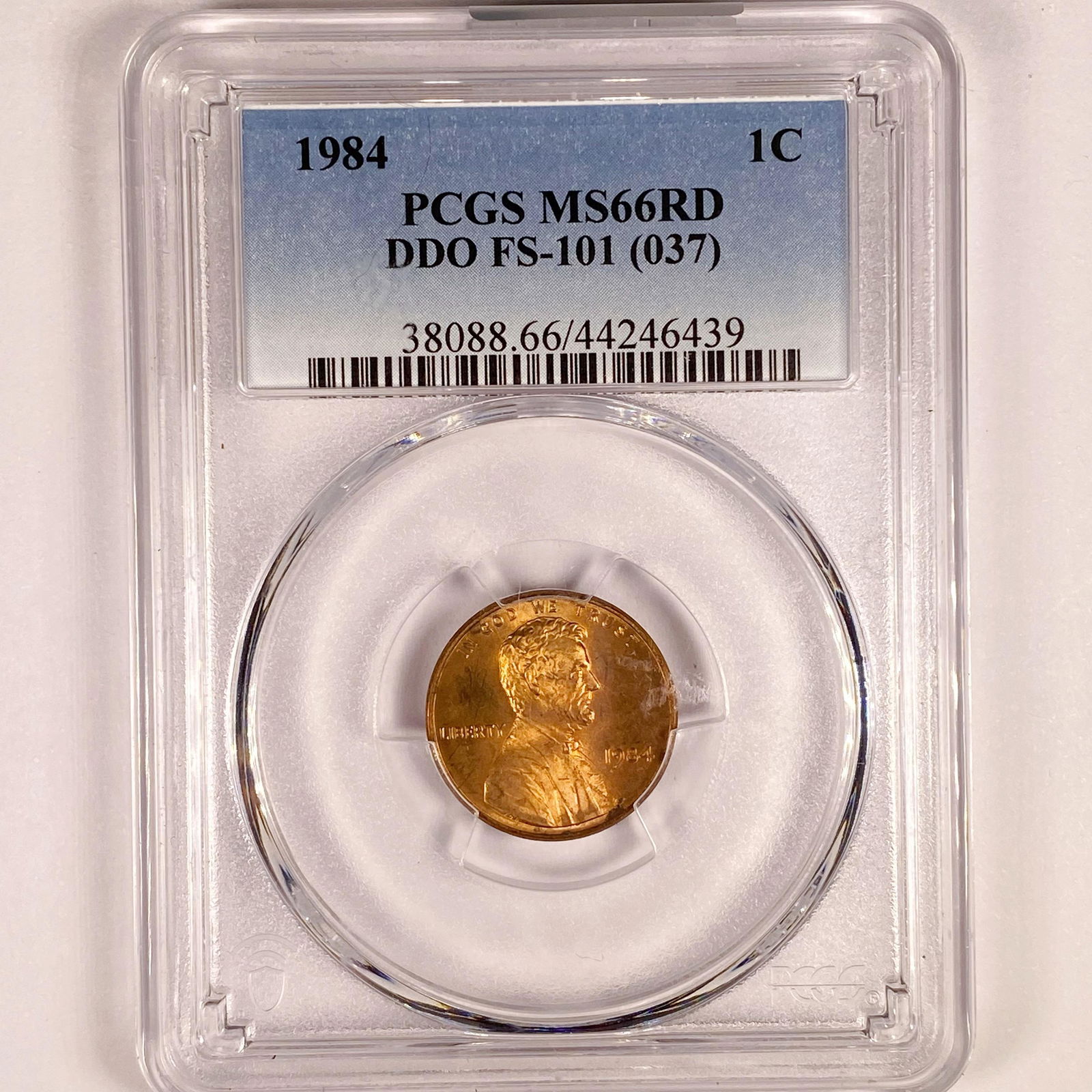 1984 DDO FS-101 Lincoln Memorial Cent PCGS - (1 of 2)