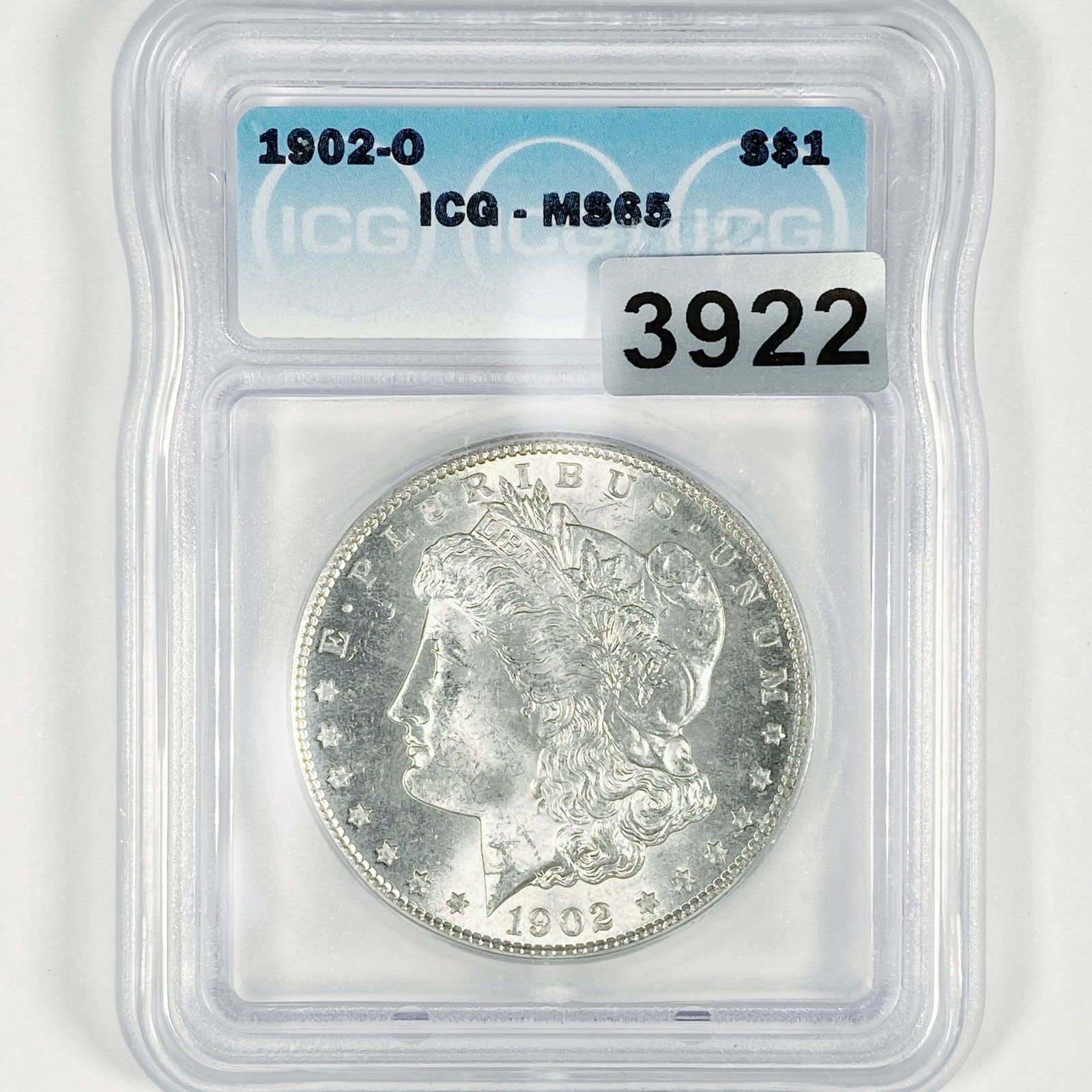 1902-O Morgan Silver Dollar ICG - MS65 (1 of 2)