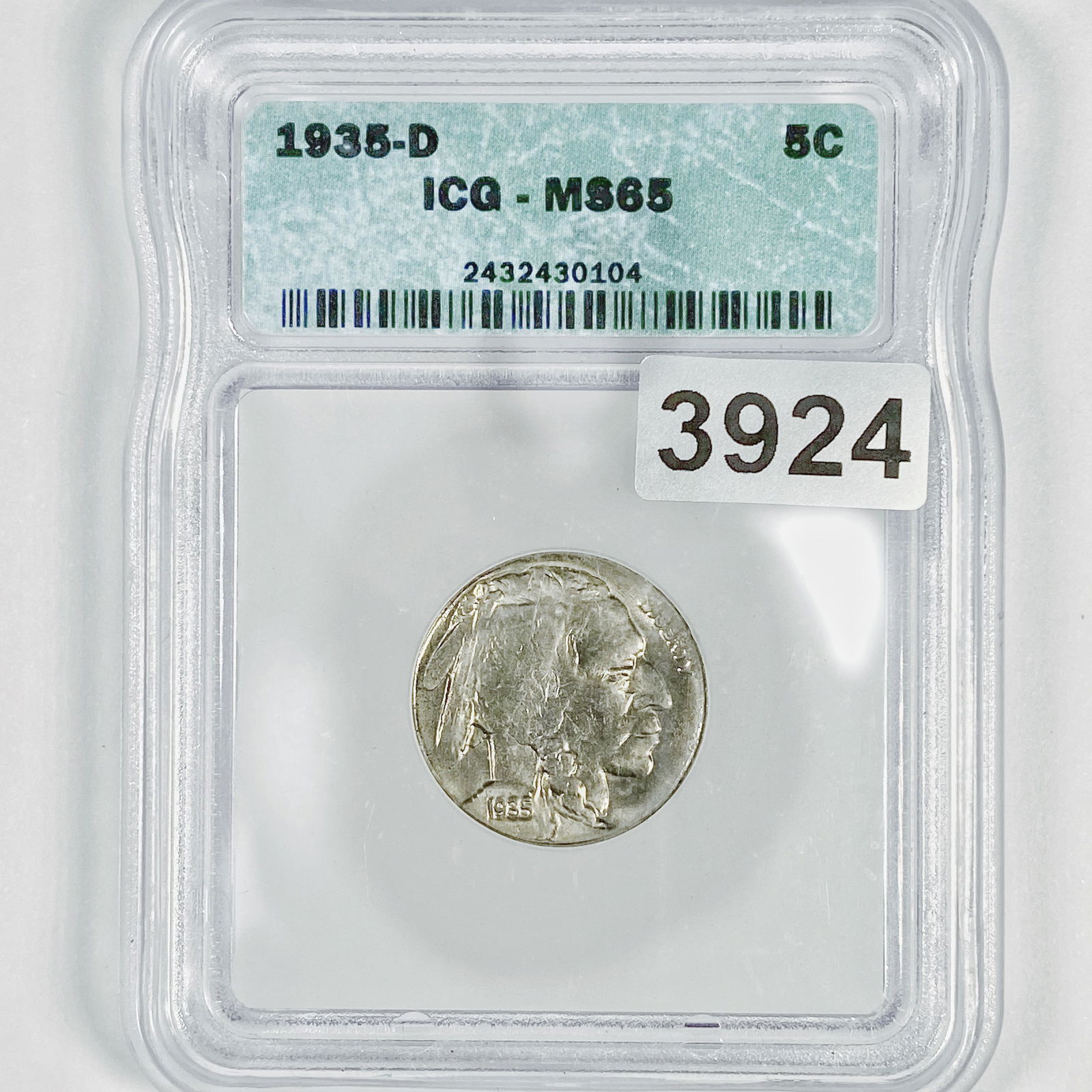 1935-D Buffalo Nickel ICG - MS65 (1 of 2)