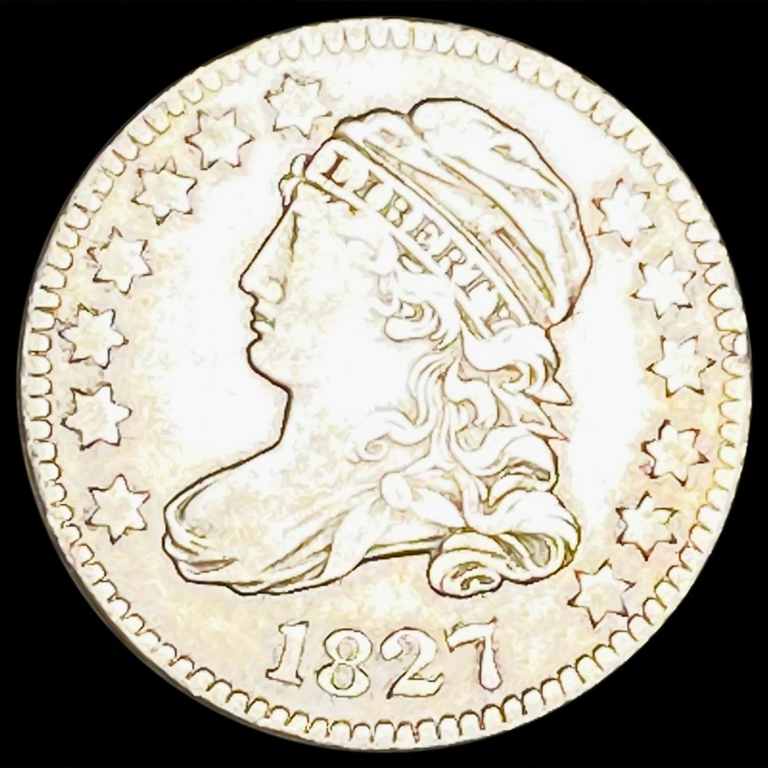 1827 Capped Bust Dime ABOUT UNCIRCULATED (1 of 2)