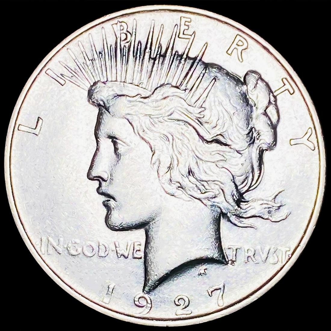 1927-D Silver Peace Dollar CLOSELY UNCIRCULATED (1 of 2)