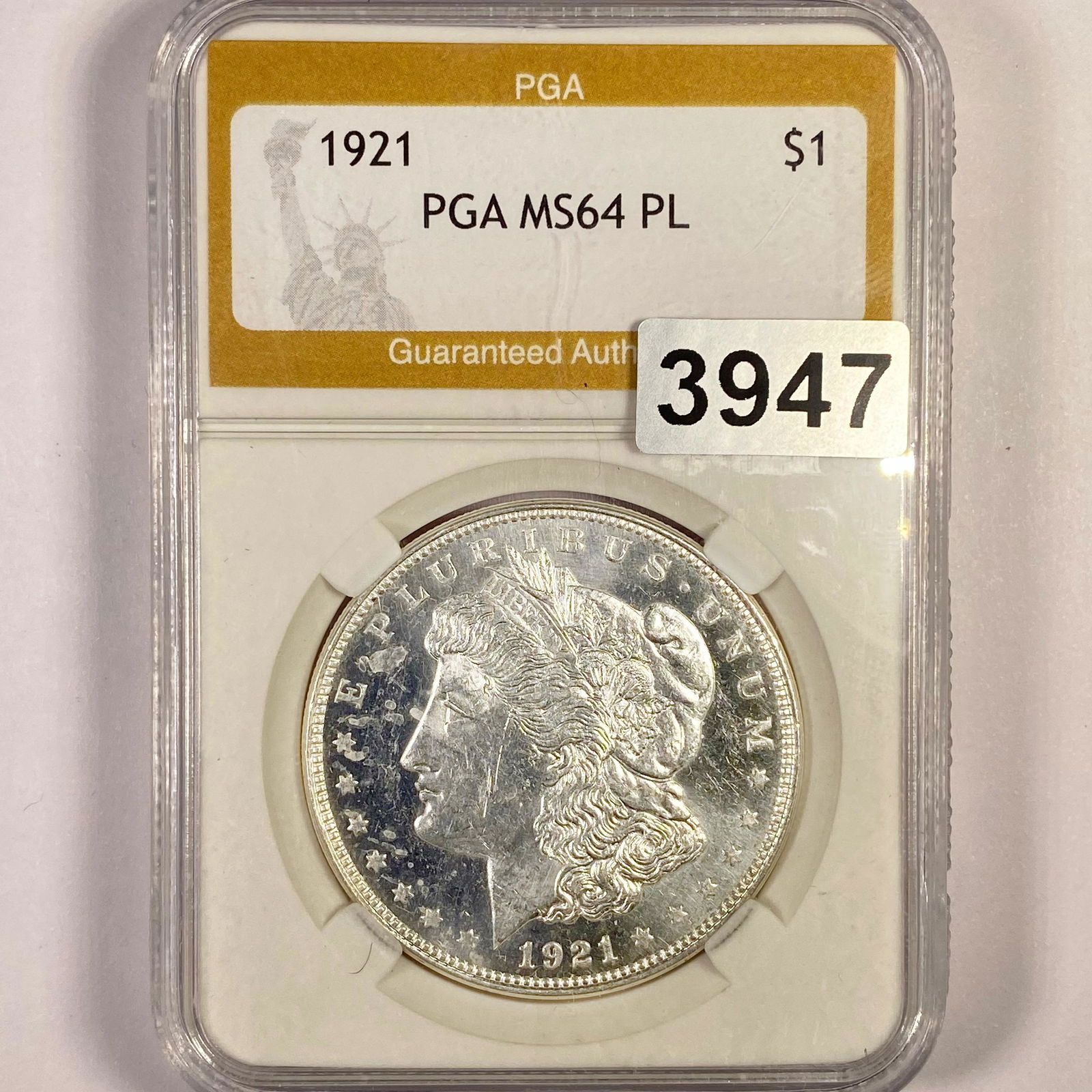 1921 Morgan Silver Dollar PGA - MS64 PL (1 of 2)