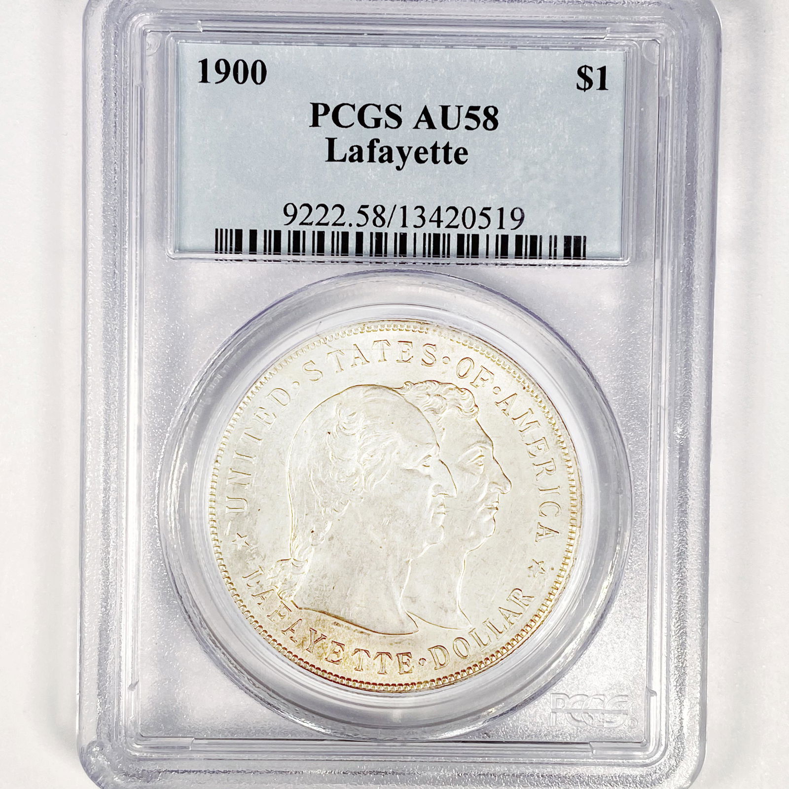 1900 Lafayette Silver Dollar PCGS - AU58 (1 of 2)