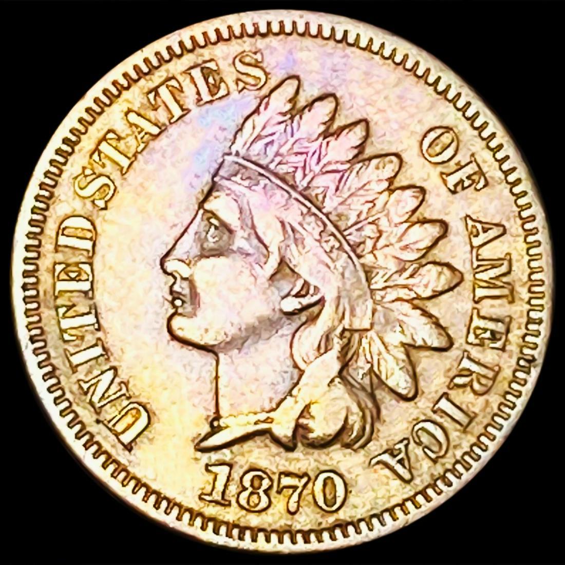 1870 Indian Head Cent NEARLY UNCIRCULATED (1 of 2)
