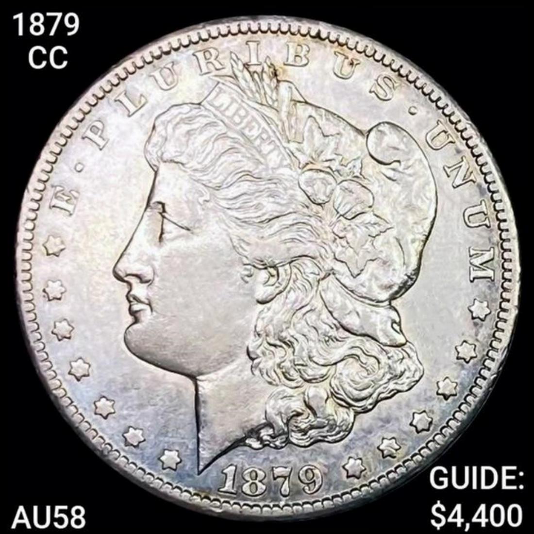 1879-CC Morgan Silver Dollar CHOICE AU (1 of 2)