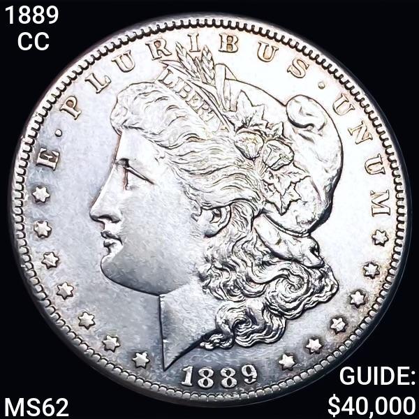 1889-CC Morgan Silver Dollar MS62 (1 of 2)