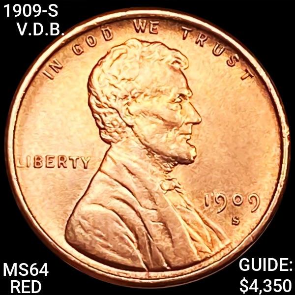 1909-S Lincoln Wheat Cent MS64 RD (1 of 2)