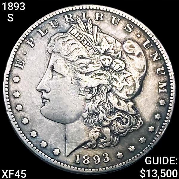 1893-S Morgan Silver Dollar XF45 (1 of 2)