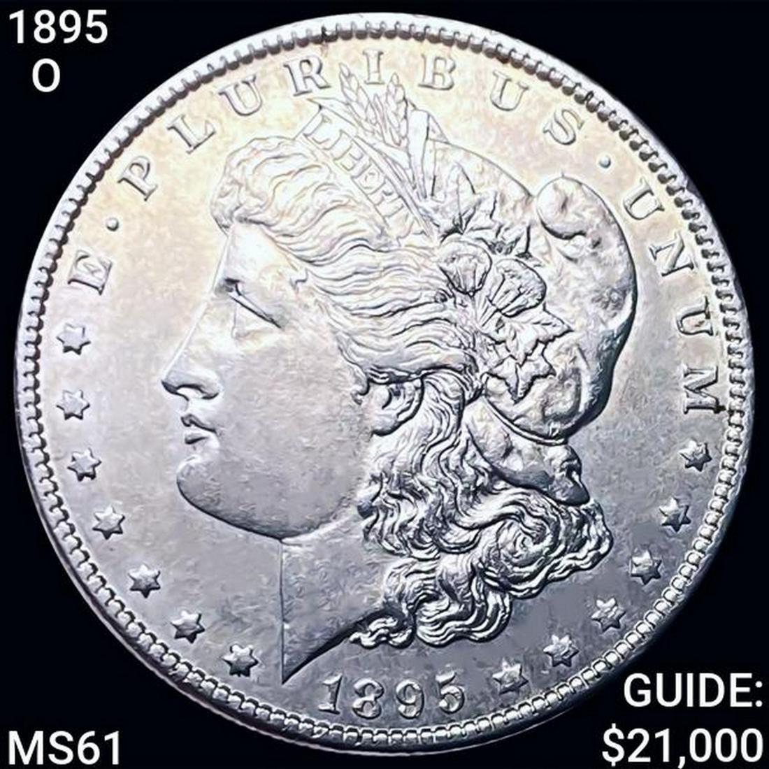 1895-O Morgan Silver Dollar UNCIRCULATED (1 of 2)