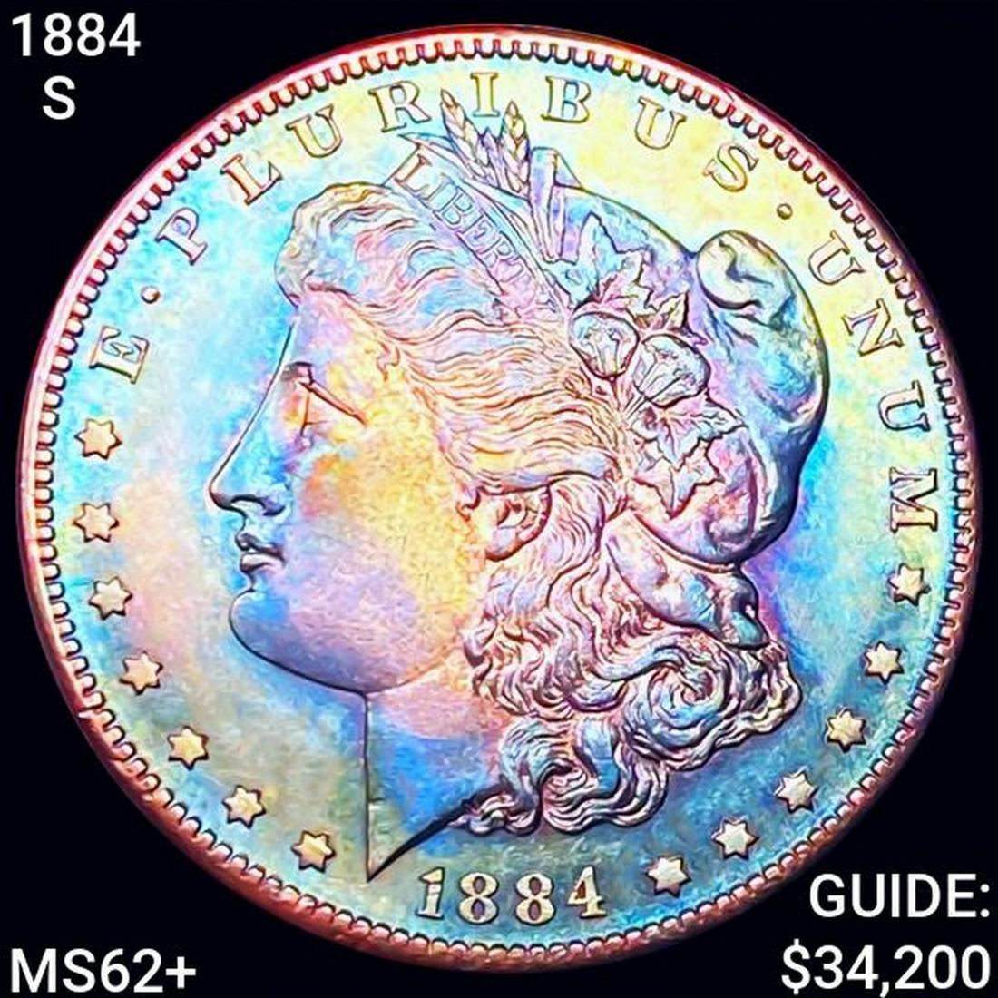 1884-S Morgan Silver Dollar UNCIRCULATED (1 of 2)