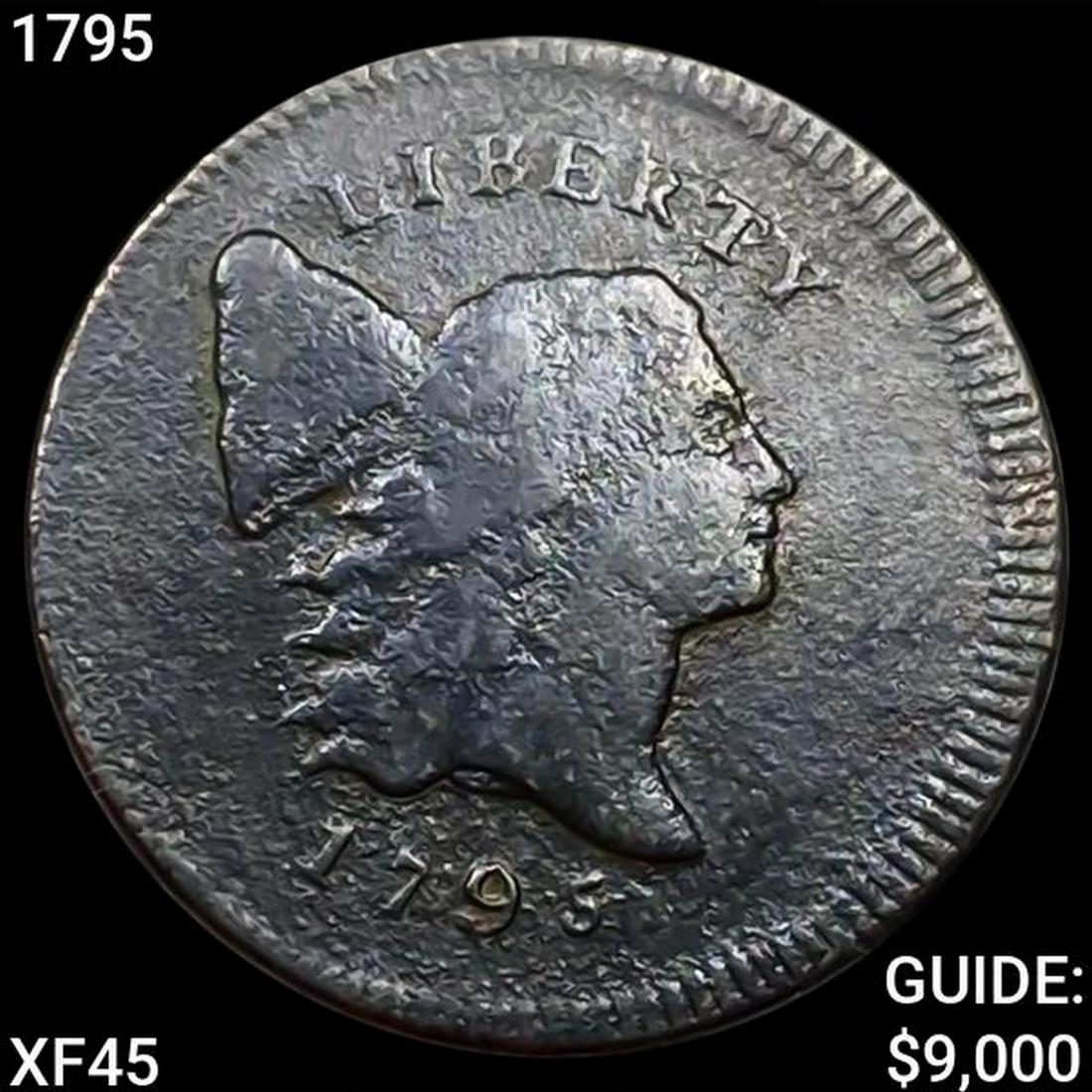 1795 Liberty Cap Half Cent LIGHTLY CIRC (1 of 2)