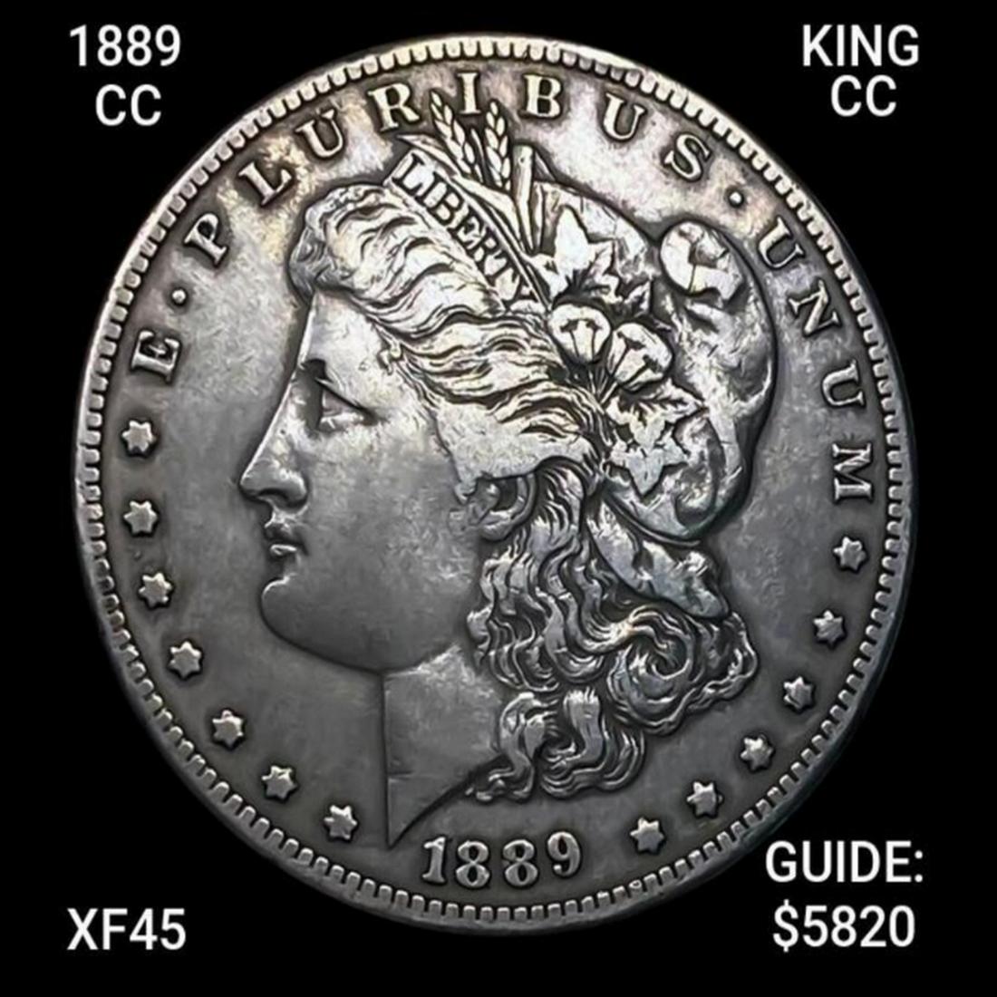 1889-CC King CC Morgan Dollar LIGHTLY CIRC (1 of 2)