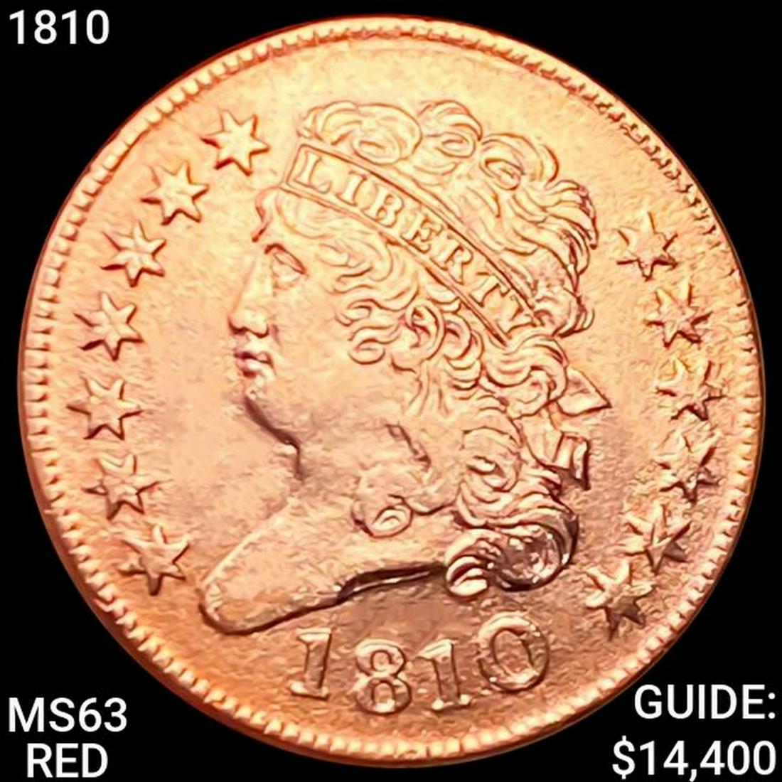 1810 Classic Head Half Cent CHOICE BU RED (1 of 2)