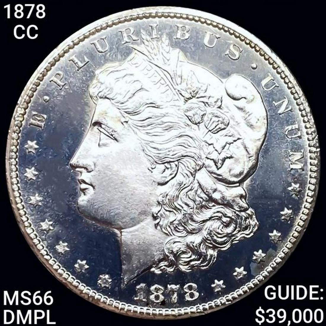 1878-CC Morgan Dollar SUPERB GEM BU DMPL (1 of 2)