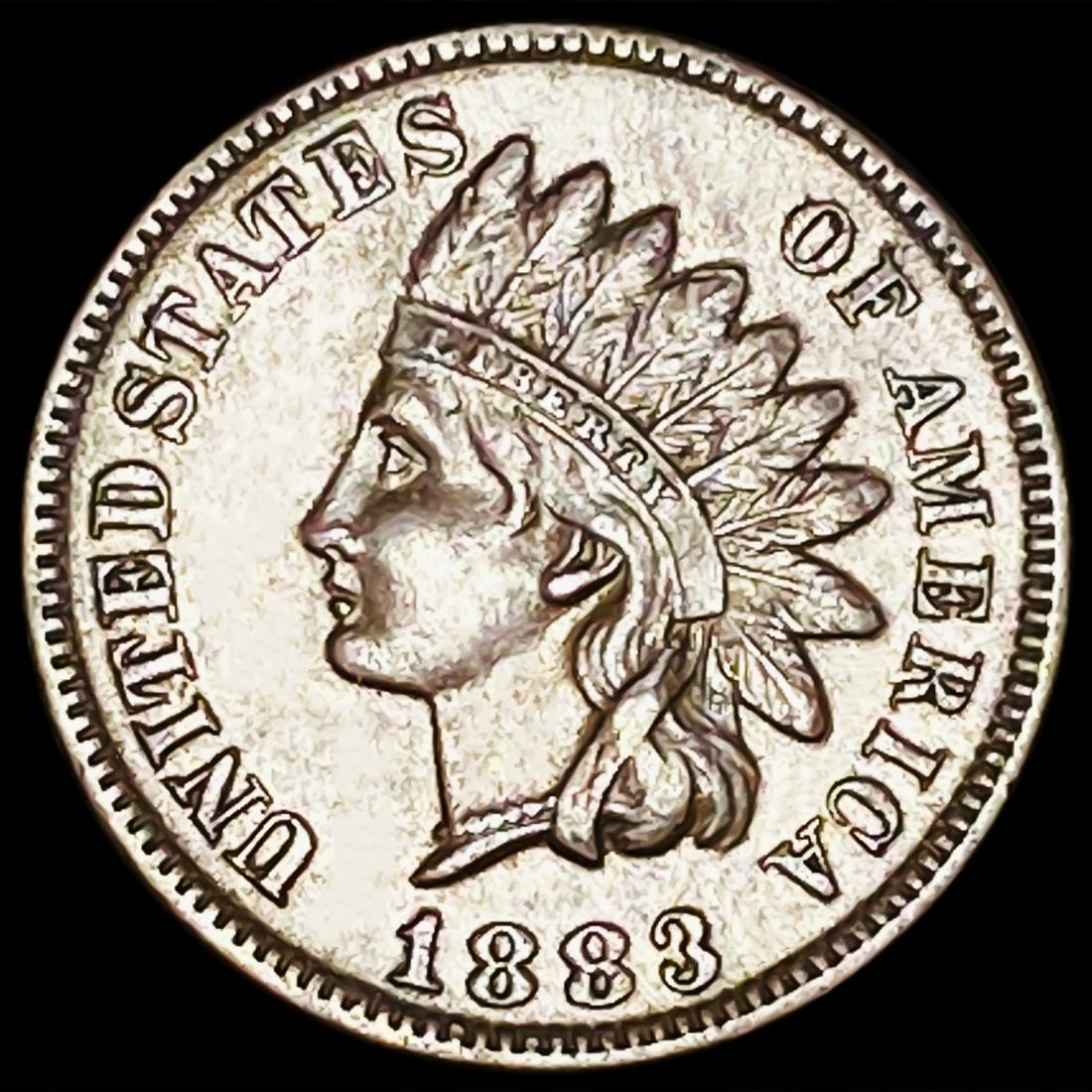 1883 Indian Head Cent CLOSELY UNCIRCULATED (1 of 2)