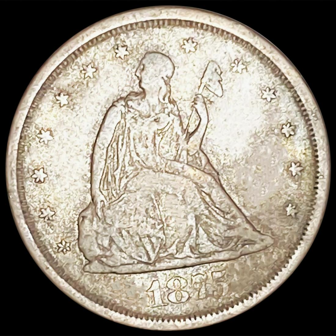 1875-S Twenty Cent Piece NICELY CIRCULATED (1 of 2)