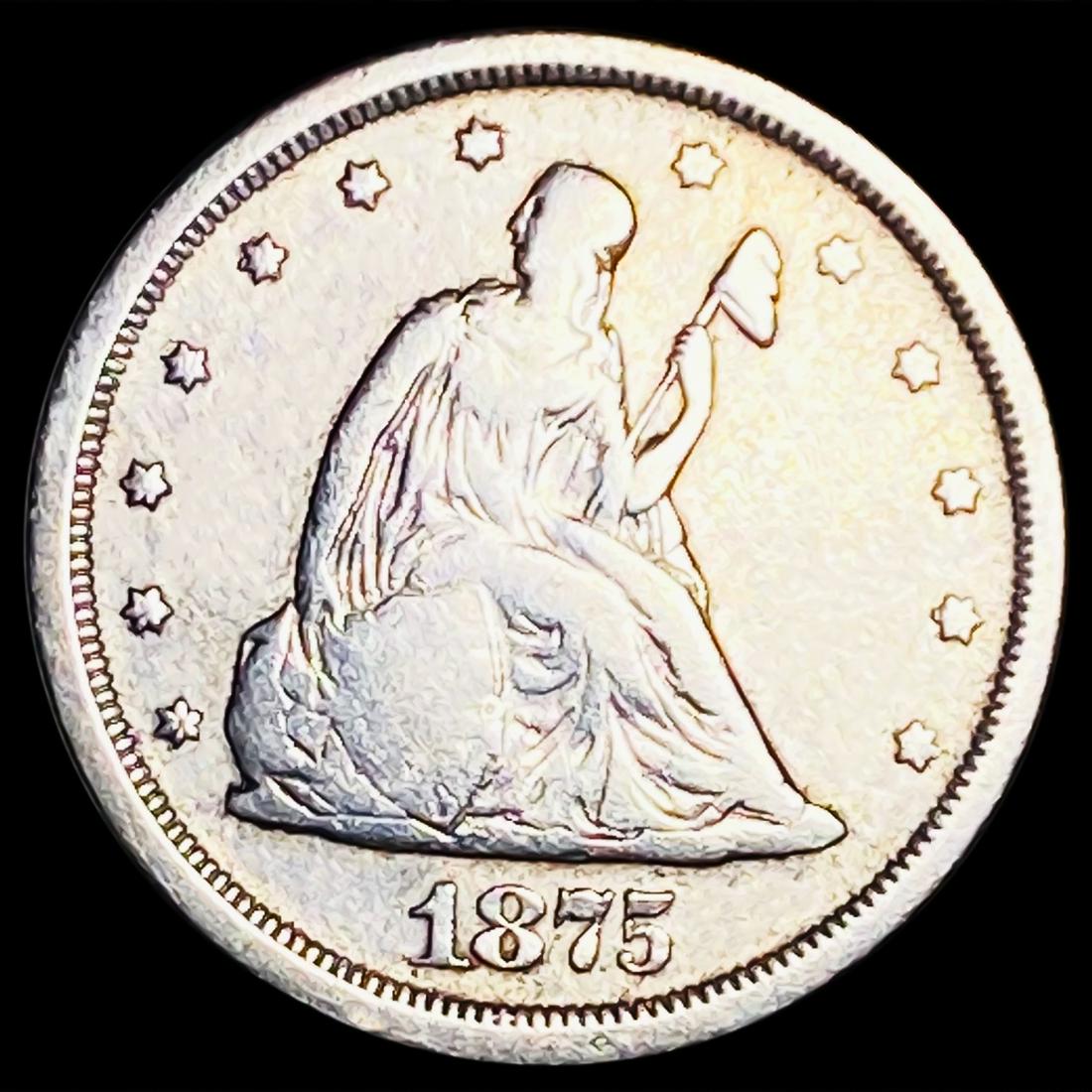 1875-S Twenty Cent Piece NICELY CIRCULATED (1 of 2)