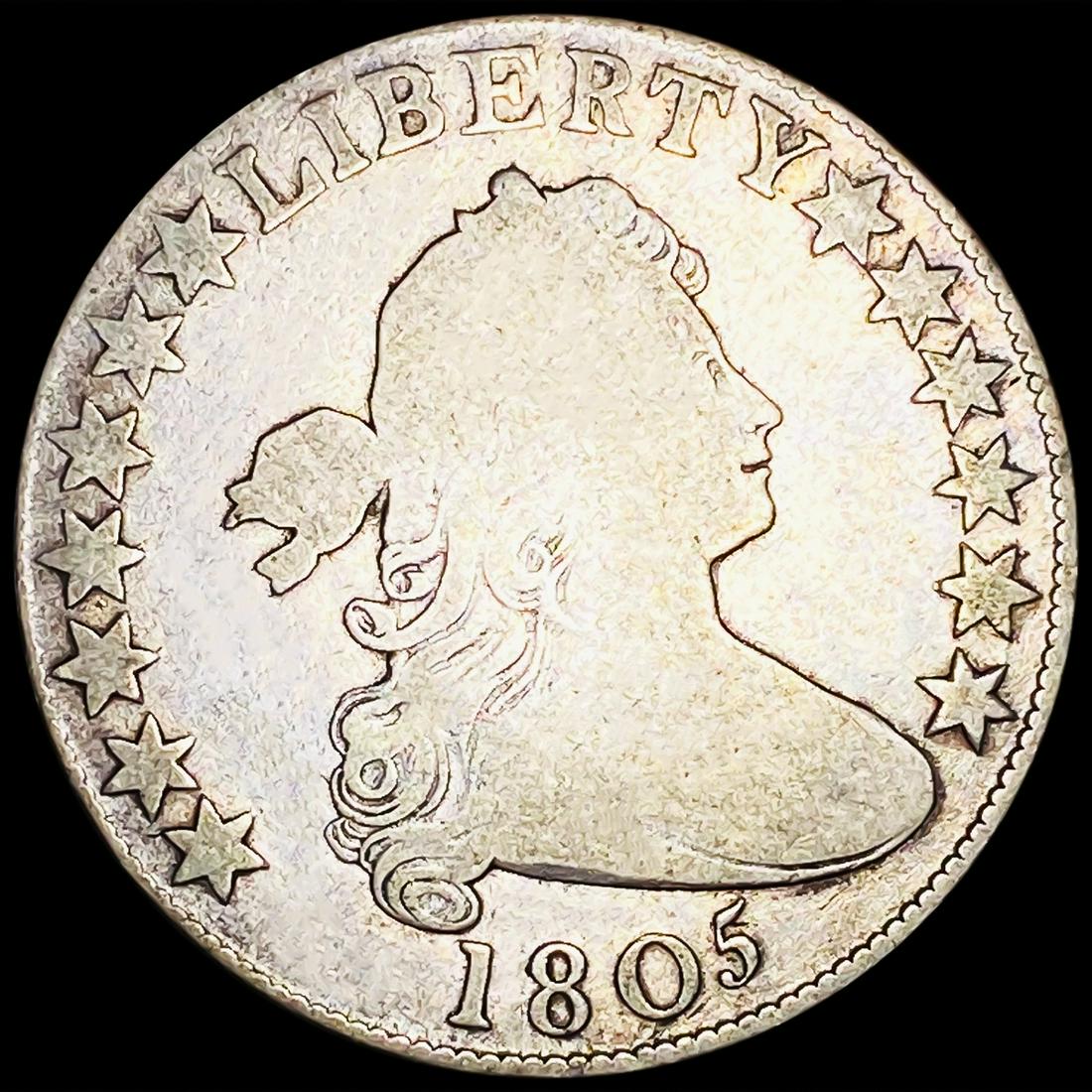 1805 Draped Bust Half Dollar NICELY CIRCULATED (1 of 2)