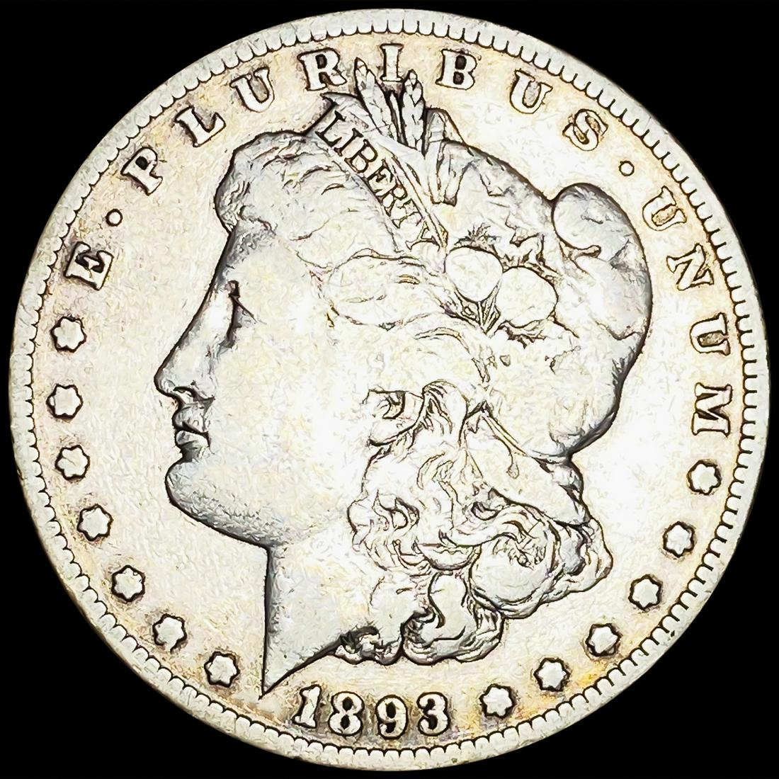 1893-CC Morgan Silver Dollar NICELY CIRCULATED (1 of 2)