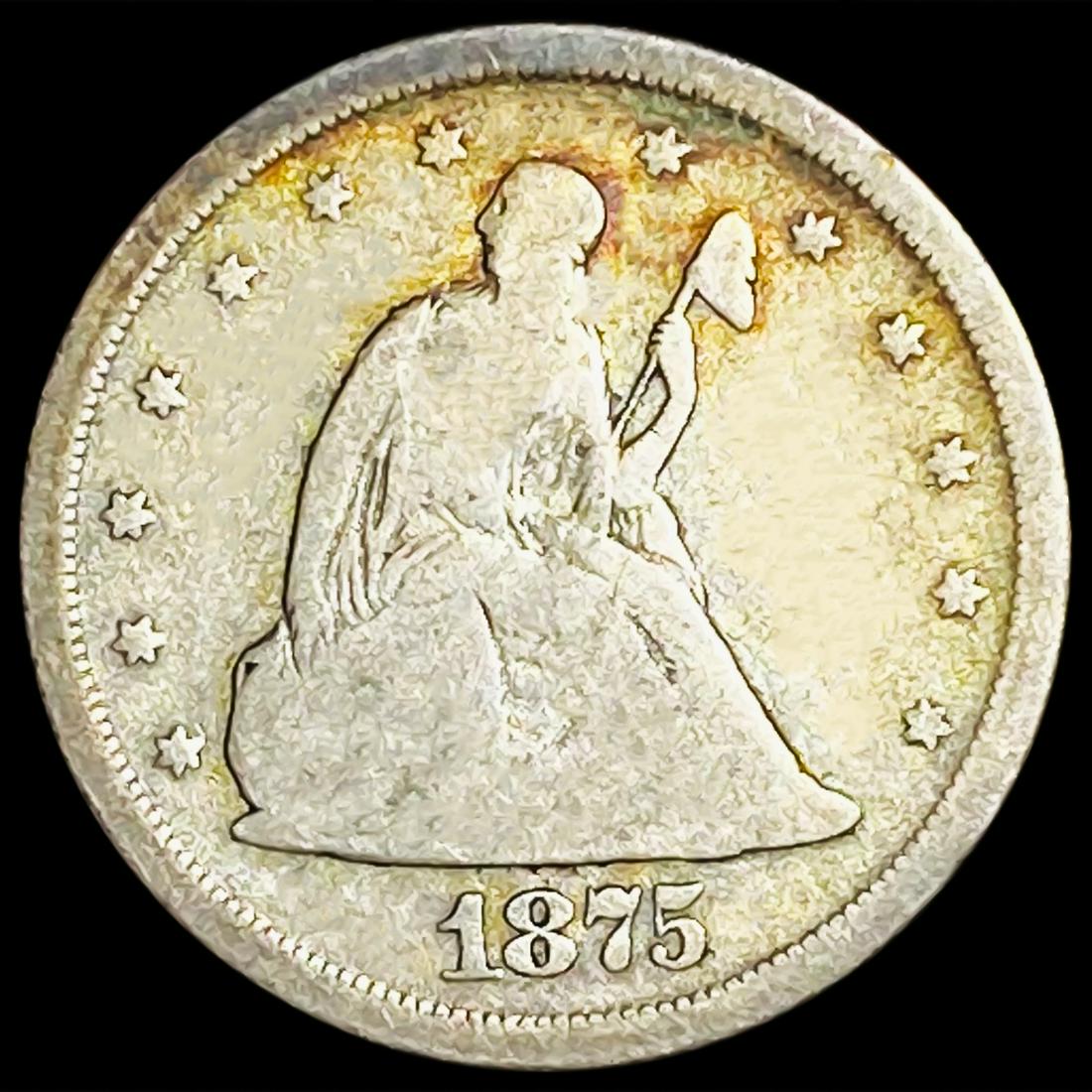 1875-S Twenty Cent Piece NICELY CIRCULATED (1 of 2)