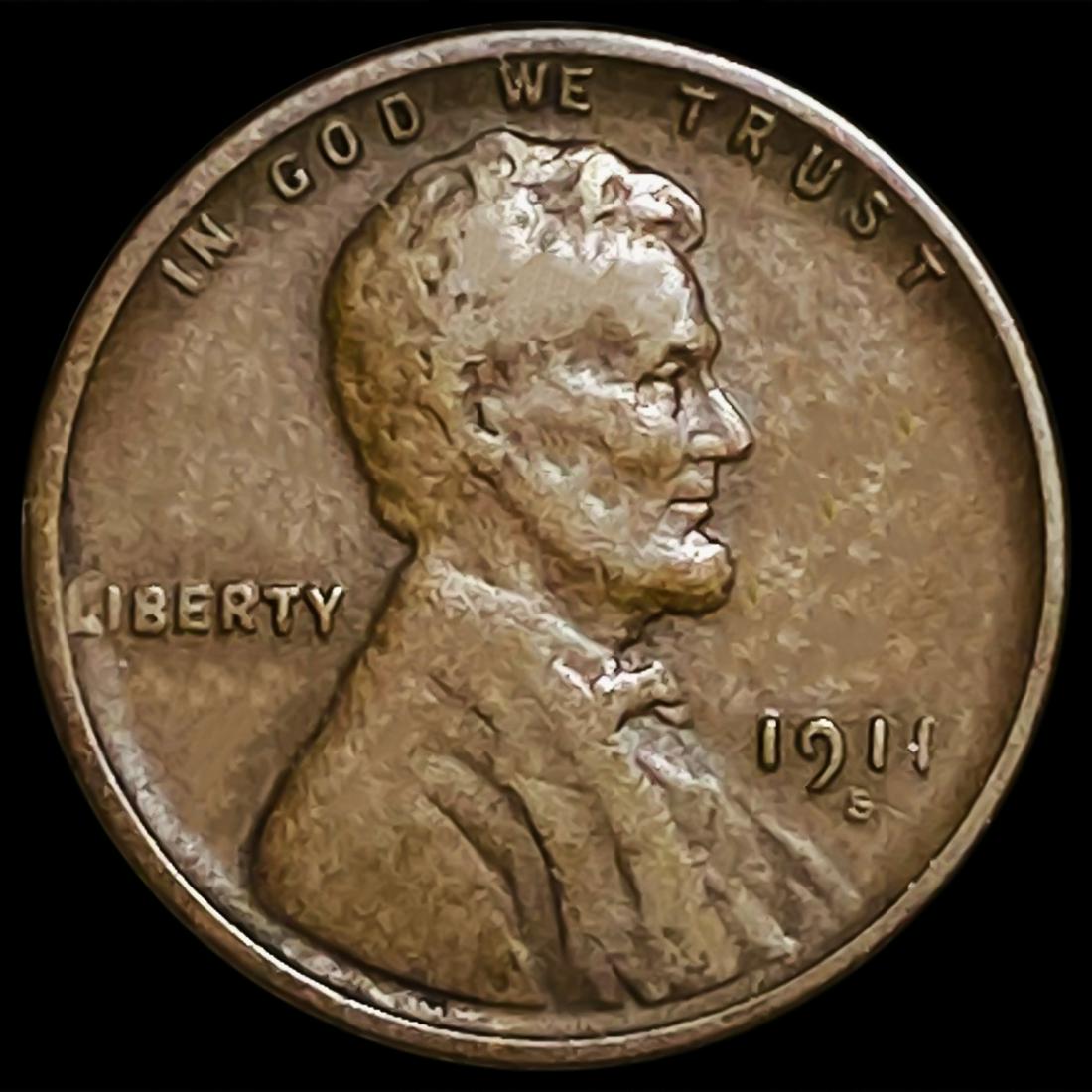 1914-D Wheat Cent CLOSELY UNCIRCULATED (1 of 2)