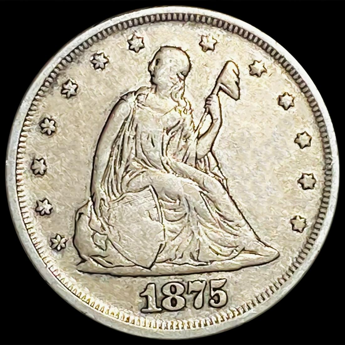 1875 Twenty Cent Piece LIGHTLY CIRCULATED (1 of 2)