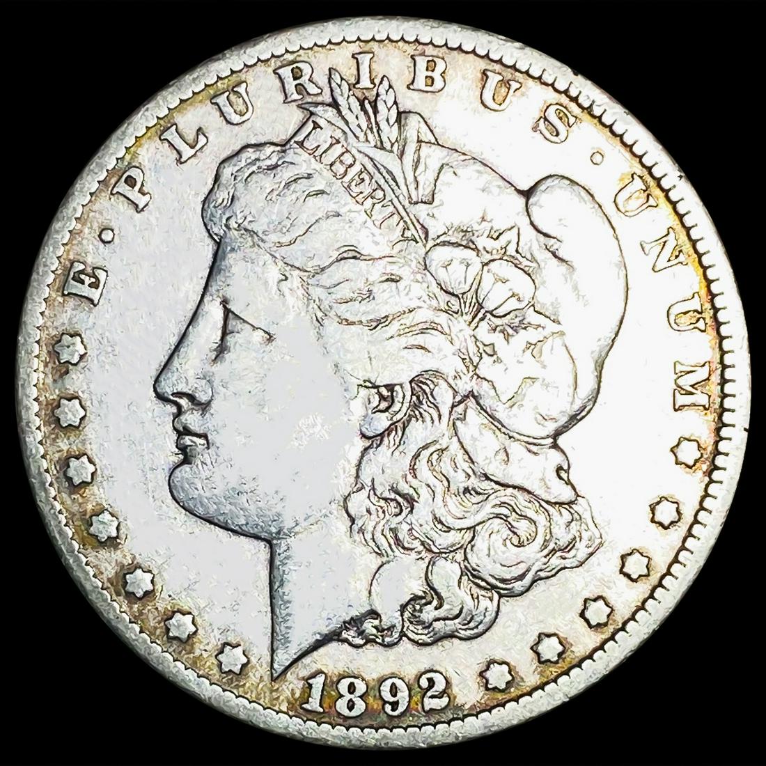 1892-CC Morgan Silver Dollar LIGHTLY CIRCULATED (1 of 2)