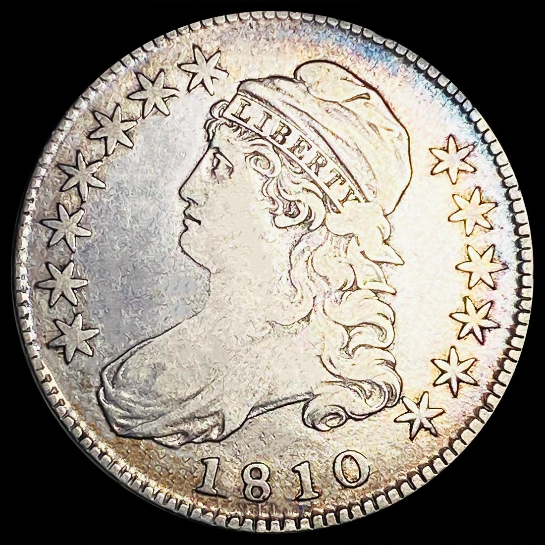 1810 Capped Bust Half Dollar NICELY CIRCULATED (1 of 2)