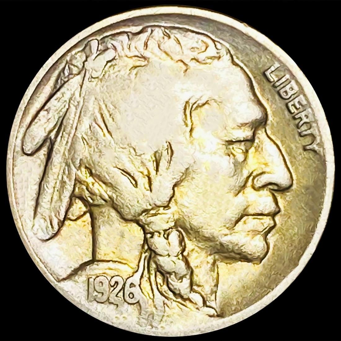 1926-S Buffalo Nickel NEARLY UNCIRCULATED (1 of 2)