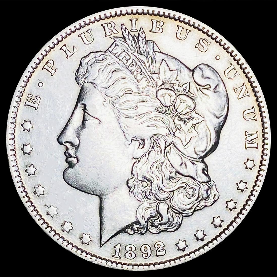 1892-O Morgan Silver Dollar CLOSELY UNCIRCULATED (1 of 2)