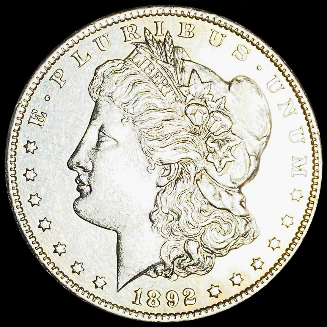 1892-CC Morgan Silver Dollar UNCIRCULATED (1 of 2)