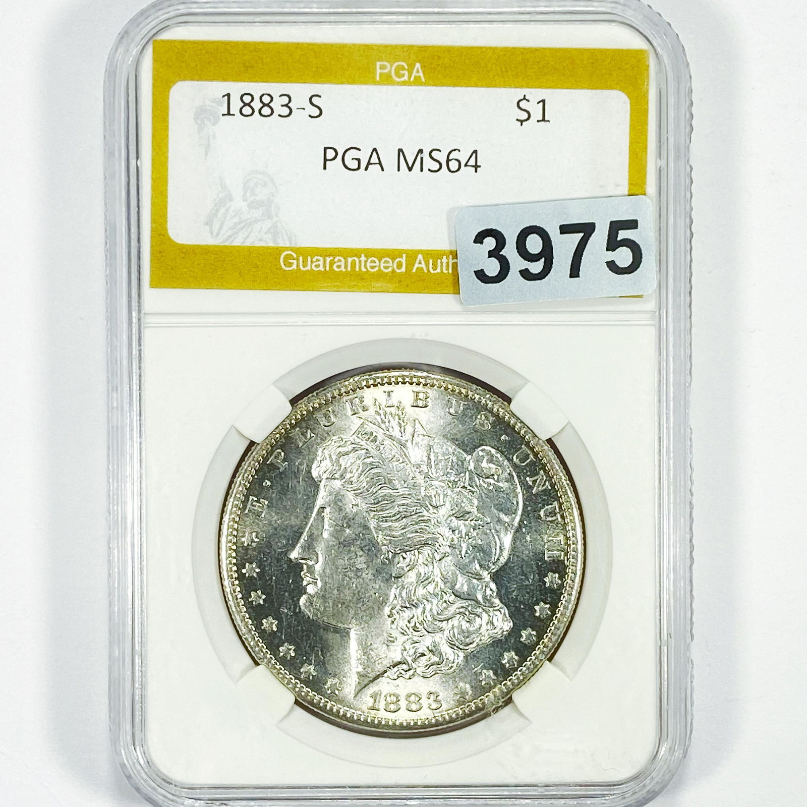 1883-S Morgan Silver Dollar PGA - MS64 (1 of 2)