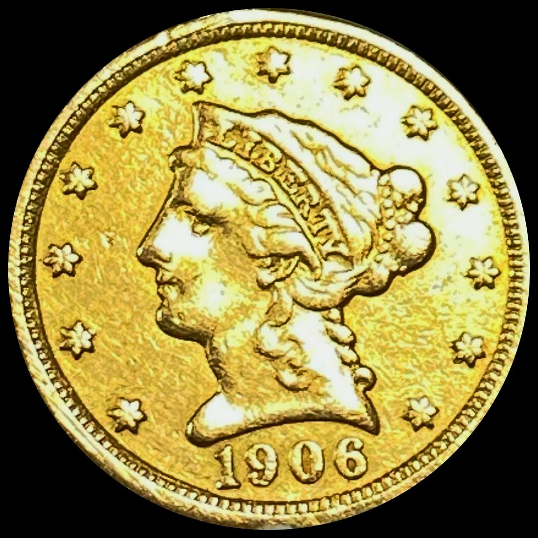 1906 $2.50 Gold Quarter Eagle CLOSELY (1 of 2)