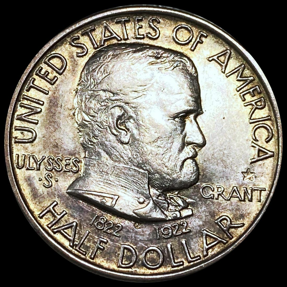 1922 STAR Grant Half Dollar NEARLY UNCIRCULATED (1 of 2)