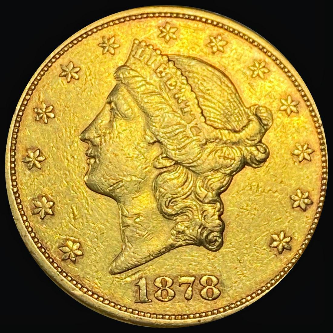 1878-S $20 Gold Double Eagle UNCIRCULATED (1 of 2)