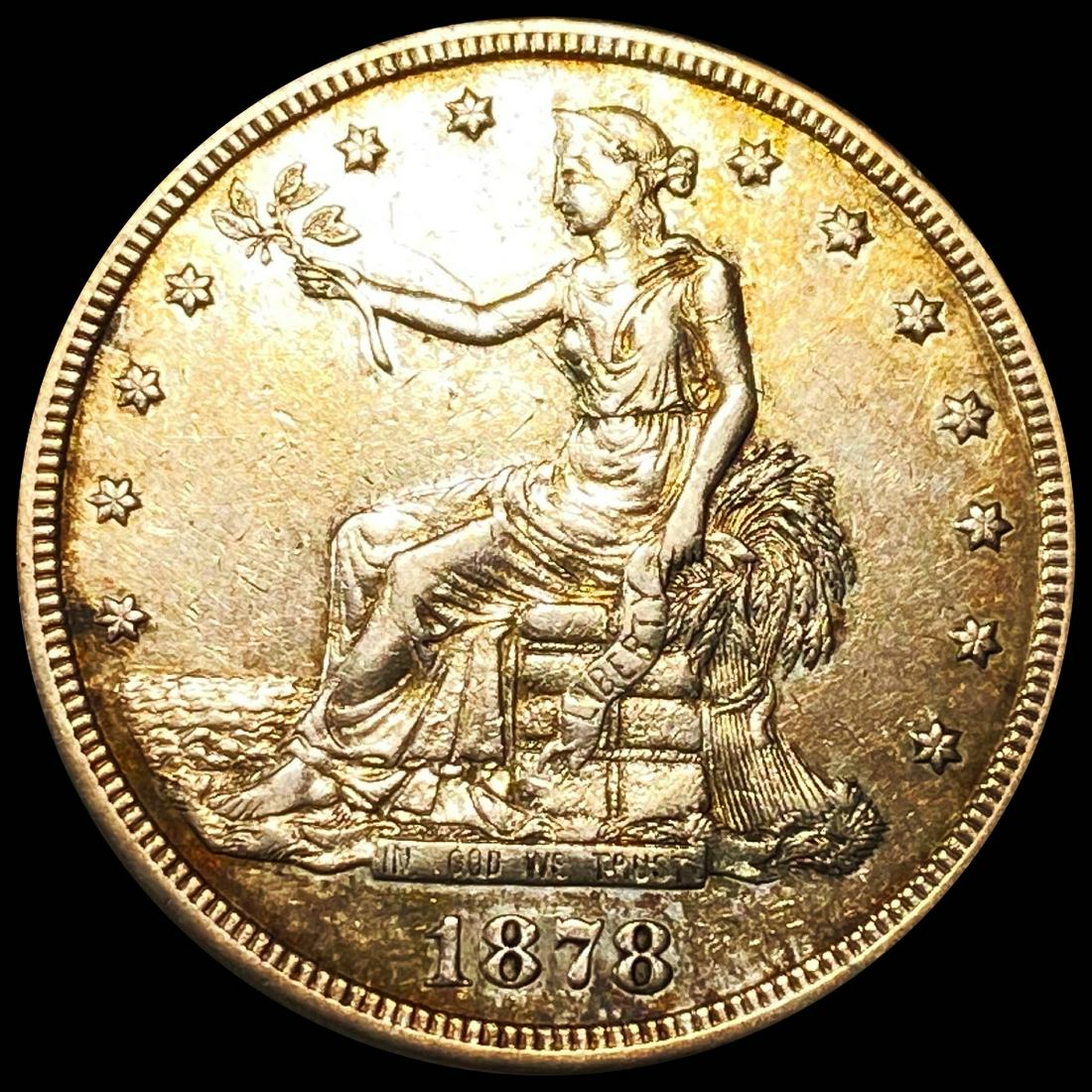 1878-S Silver Trade Dollar CLOSELY UNCIRCULATED (1 of 2)