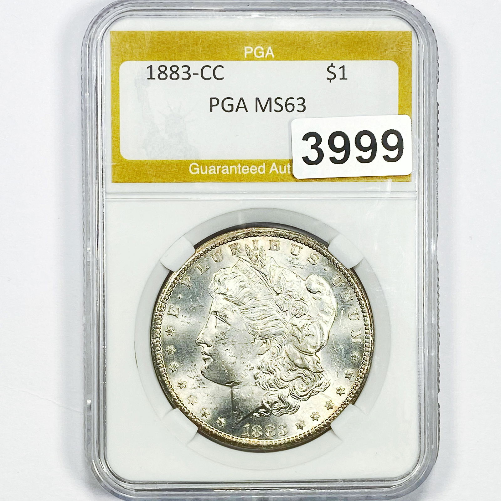 1883-CC Morgan Silver Dollar PCGS - MS63 (1 of 2)