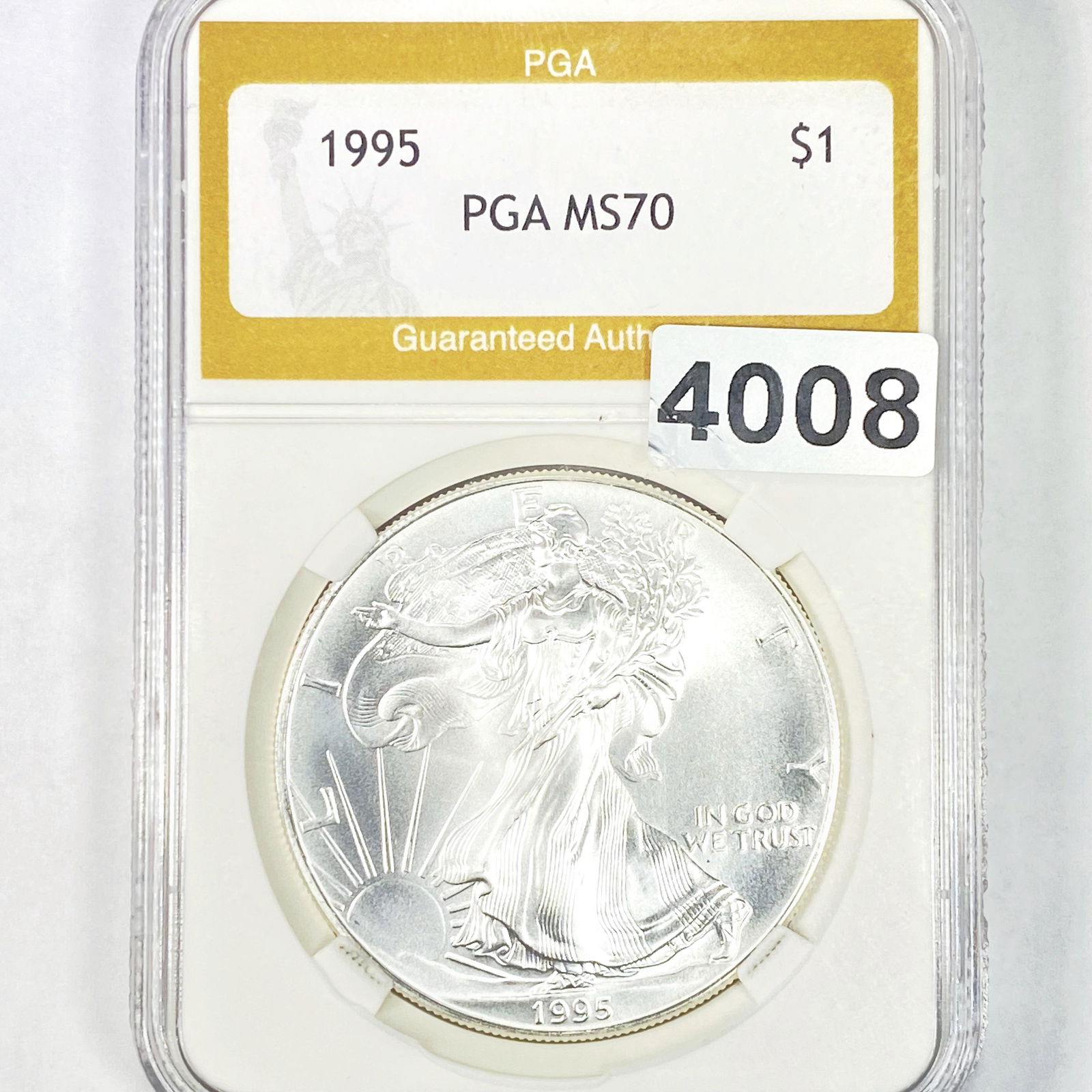 1995 Silver Eagle Dollar PGA - MS70 (1 of 2)