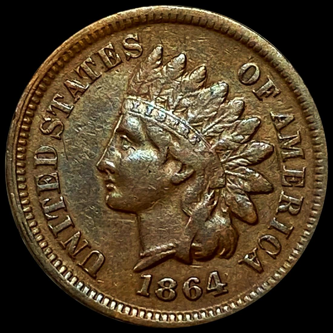 1864 Indian Head Cent NEARLY UNCIRCULATED (1 of 2)
