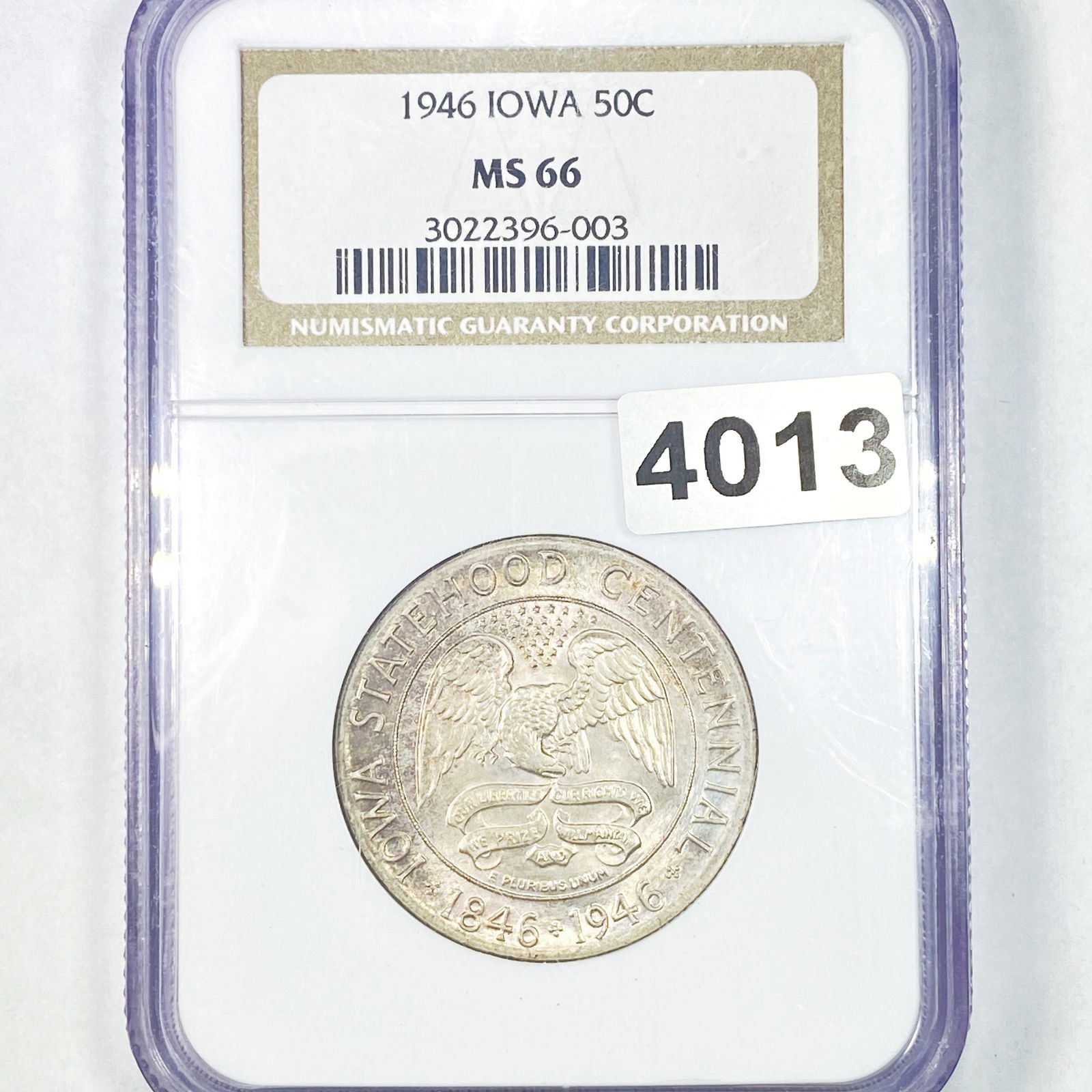 1946 Iowa Half Dollar NGC - MS66 (1 of 2)